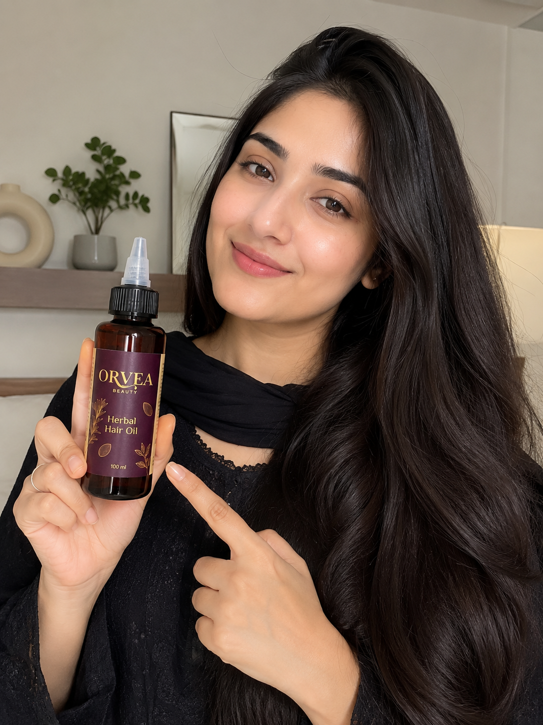Natural Hair Oil By orvea Beauty