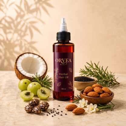Natural Hair Oil By orvea Beauty
