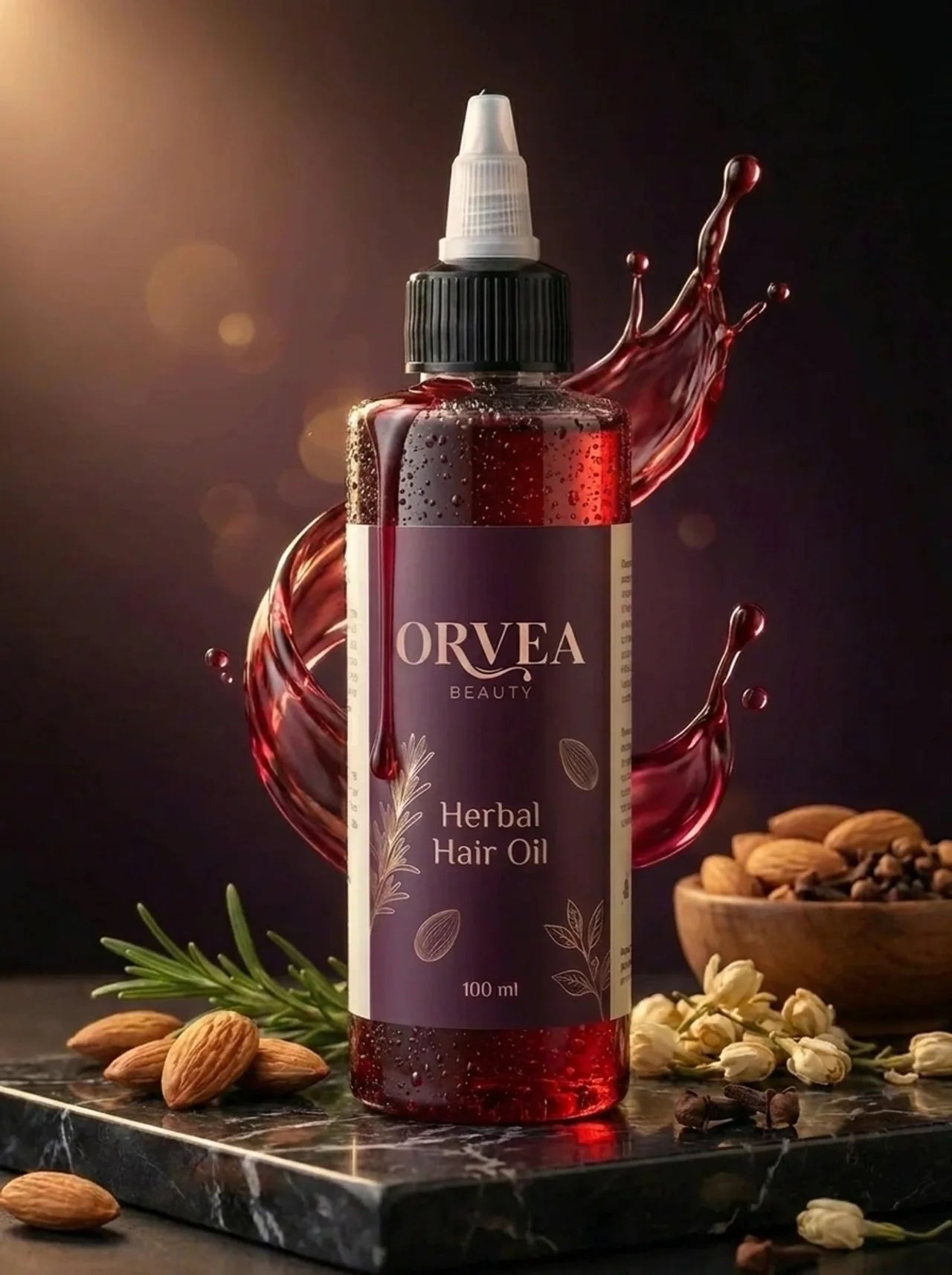 Natural Hair Oil By orvea Beauty