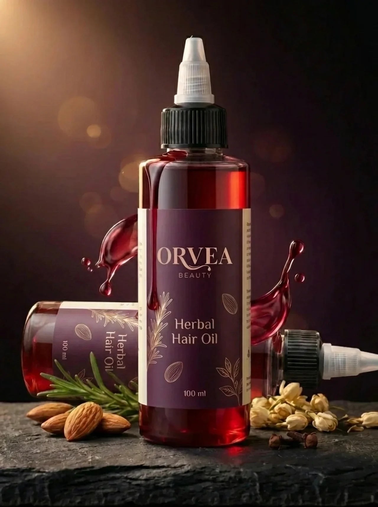 Natural Hair Oil By orvea Beauty