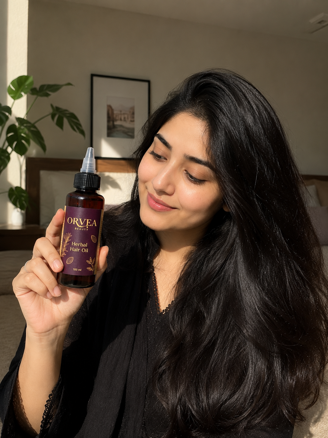 Natural Hair Oil By orvea Beauty